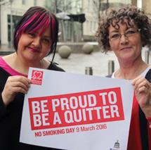 Stop Smoking Service Case Study I first started smoking aged 16 and continued until I became pregnant in 2014.
