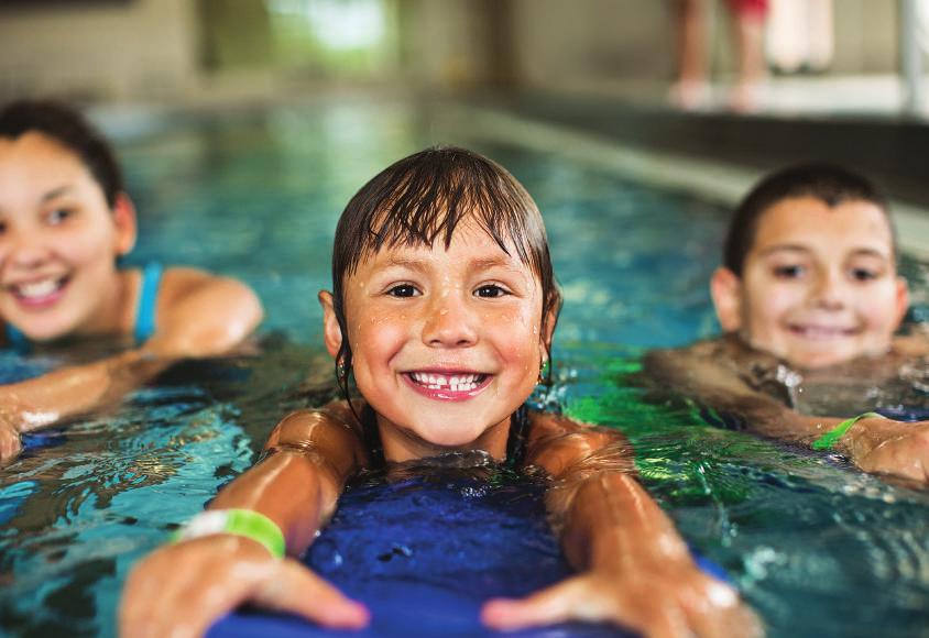 GIVING IS UNIQUELY REWARDING Although well known for health, child care, swim, camp, and youth sports, the depth of other Anaheim Family YMCA cause-driven programs is often less recognized.