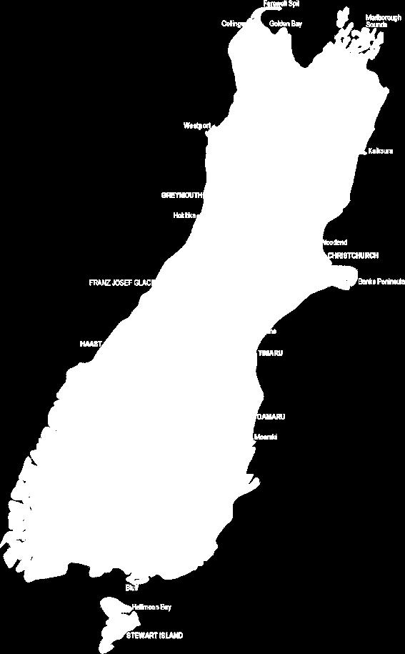 Locations South Canterbury