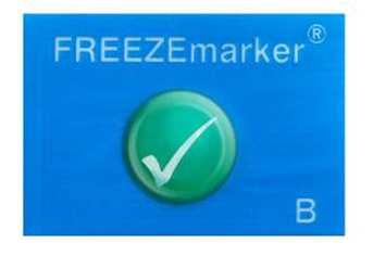 FREEZEmarker Used in US CDC Vaccines for Children Program Studied for use during vaccine storage in providers practices Visual Freeze Indicators On Each Box of Vaccine