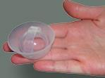CERVICAL CAP 72% Effective Silicone cup shaped like a sailor's hat Inserted into the vagina and over your cervix and
