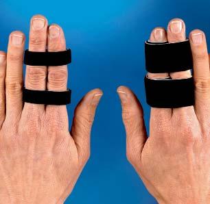 INDICATIONS: Finger fractures or ligament injuries. 804 Buddy Strap Universal size, 6 pieces in a package. 1005-13 1007-26 Art.
