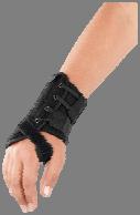 necrosis Non-displaced middle 1/3 fractures Thumb spica splint/cast Compressive