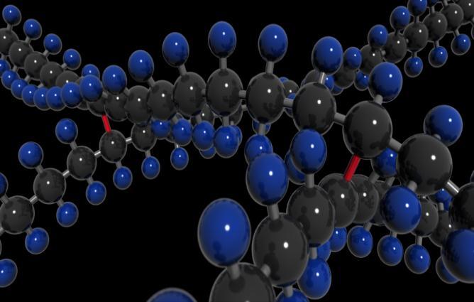 Cross-linking of UHMWPE [ ultra high molecular weight polyethylene ]
