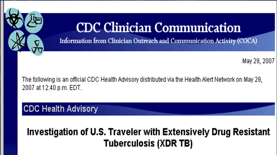 ATS/CDC Guidelines for Treating LTBI The chance of this patient developing active TB disease over his life time is greater than the chance of an