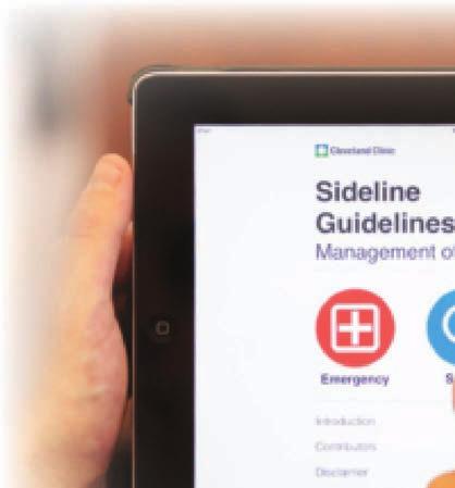 Sideline Guidelines A Cleveland Clinic Orthopaedic & Rheumatologic Institute research team led by Kurt Spindler, MD, along with experts from Cleveland Clinic s Sports