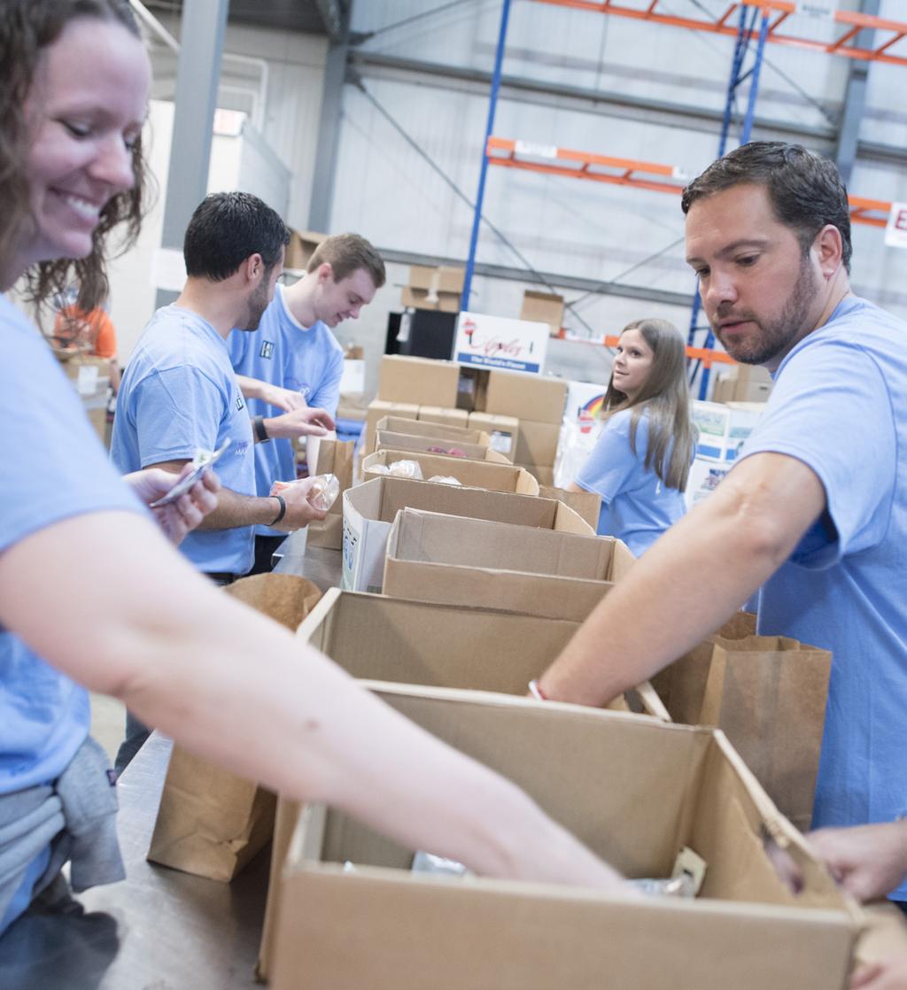 Corporate Engagement Opportunities CORPORATE MATCH CAMPAIGNS Help gifts from donors to the Greater Cleveland Food Bank go even farther by underwriting a matching grant for one of our signature match