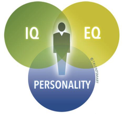 EQ SUCCESS FACTOR Personality fixed somewhere between the ages of 5-8 IQ