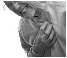Chronic disease, intermittent attacks of chest pain, radiate through chest, shoulder & arm - 3 million in USA (~ 1% pop.) A.