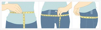 5. Hip Circumference This measurement is taken at the maximal circumference of the gluteal muscles (buttocks).