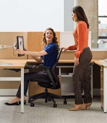 Stationary All-Day Tasks If you do not move around a lot throughout the course of your workday you will require an office chair which is well-matched to your body.