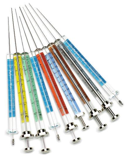 Introduction to Agilent Syringes New automatic sampler syringes expand the capabilities of your ALS Our blue line syringes are specifically designed to support the increased productivity of Agilent s