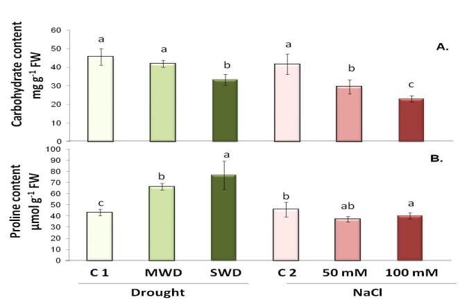 194 Natural Product Communications Vol. 12 (2) 2017 Sarrou et al. stomatal closure, which in our study was manifested by reduced leaf transpiration and photosynthetic rate.