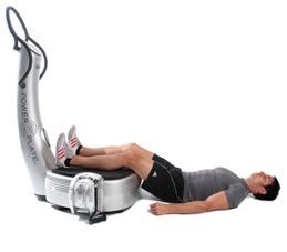 Massage exercises can be performed daily on the Power Plate machine. 7 1.