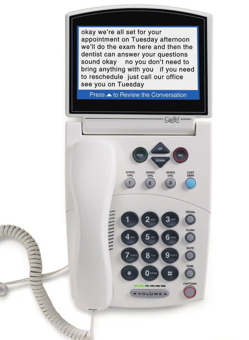 Overview of CapTel 840 Phone 1 2 3 4 5 6 7 8 9 10 11