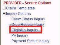 Using the Web Portal to Check Recipient Eligibility Registered Web Portal users may verify recipient eligibility online. Go to: www.dc-medicaid.com.