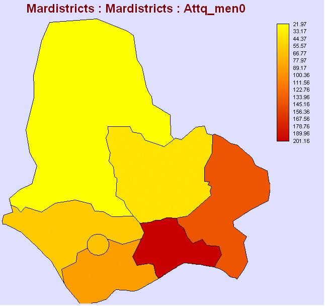 Maradi region : attack rates nb