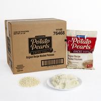 OPERATOR PRODUCT SPEC SHEET Potato Pearls EXCEL Original Recipe Mashed Potatoes, extra quick, no mixer prep, 504 servings (4 OZ) per case, 12/28 oz.