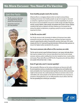 Immunization Action Coalition Vaccine Handouts Description: Immunization information. Available at: http://www.immunize.