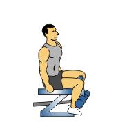 Press your leg to full extension and repeat for the desired repetitions. Repeat with the other leg. Single Leg Leg Extension Single Leg Leg Extension 1.
