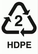 Equipment of Fermentation: Containers Plastic High density polyethylene (HDPE) Food grade