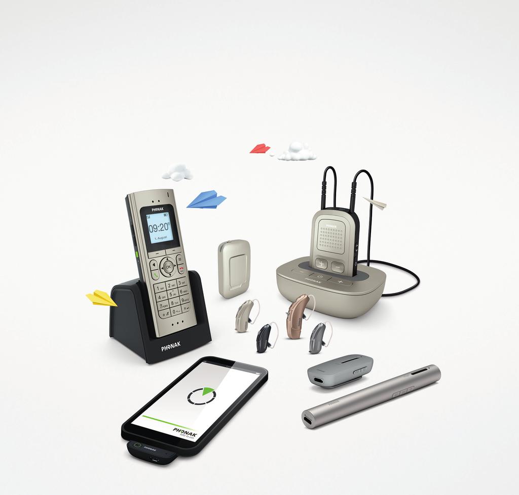 Phonak Wireless Communication Portfolio Product information The accessories of the Phonak Wireless Communication Portfolio offer great benefits in difficult listening situations and unparalleled