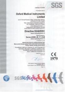 Manufacturer Oxford Medical Instruments LTD We own