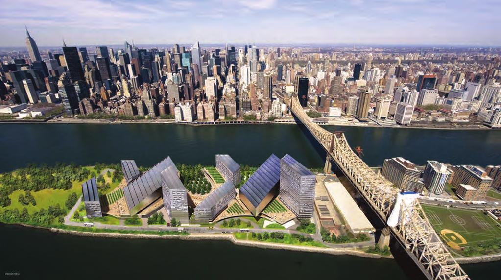 Scope News Briefs Cornell Wins NYC Tech Campus Competition Across the river: A rendering of the planned tech campus on Roosevelt Island SKIDMORE, OWINGS & MERRILL Shortly before Christmas, Mayor