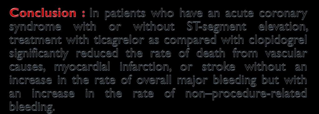 Stent Thrombosis With Ticagrelor Versus Clopidogrel in Patients With Acute Coronary Syndromes: An Analysis From