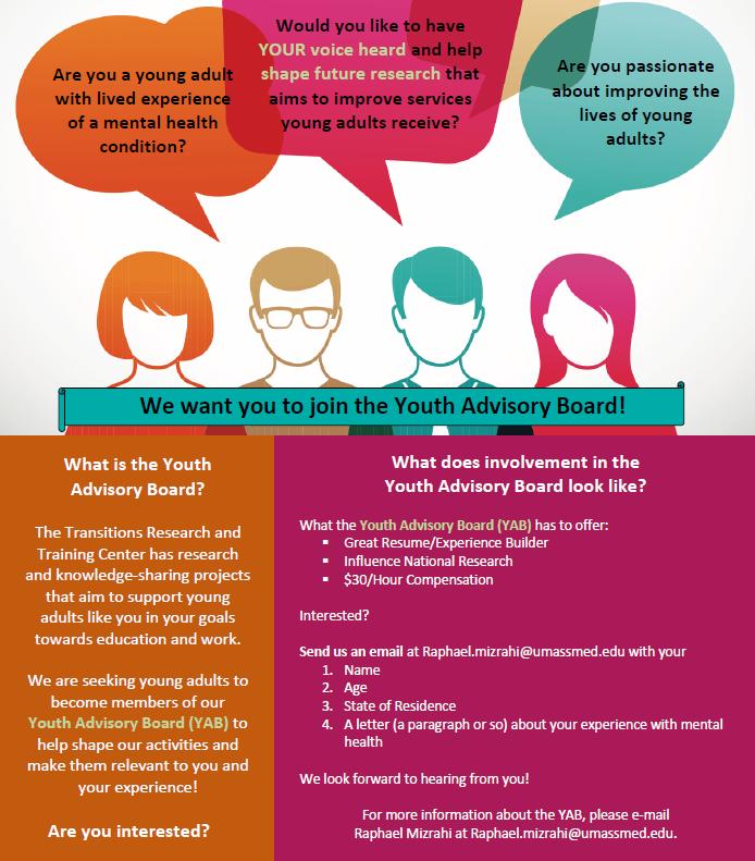 Recruitment We recruit with this flyer via: Online site Social media Emailing youth