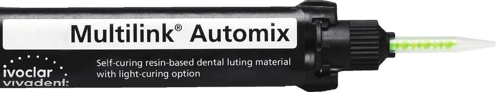 Efficient process with just one component Multilink Automix is an
