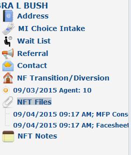 Page 37 Format is Date/Time; file type; Agent; name of file View or Save a NFT File 1.