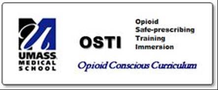 OPIOID SAFE- PRESCRIBING TRAINING IMMERSION (OSTI) Case 105- Prep