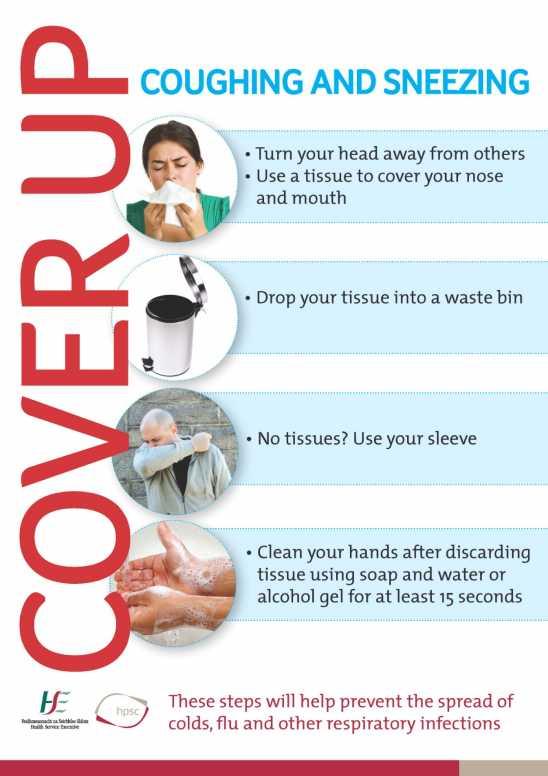 Appendix C: Sample poster on respiratory hygiene/cough etiquette