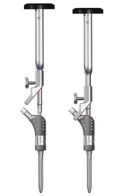 PROXIMAL FEMUR REPLACEMENT Inserter/ Extractor Version Guide Implant Insertion If using SMARTSET MV Bone Cement to affix the distal femoral stem extension to host bone, follow the manufacturer s
