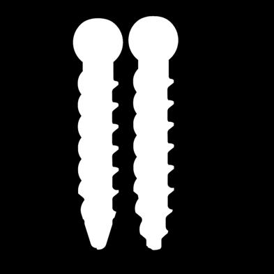 Screw Options Genesys Spine Screws are offered in several formats.