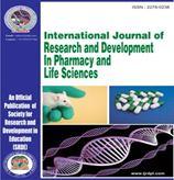 August - September 2017; 6(5):2773-2778 International Journal of Research and Development in Pharmacy & Life Science An International Open access peer reviewed journal ISSN (P): 2393-932X, ISSN (E):