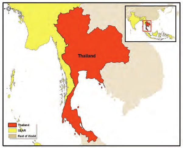 168 Health-related Millennium Development Goals Thailand Statistics Total population 69 122 Gross national income per capita (PPP international $) 8 19 Life expectancy at birth m/f (years) 66/74