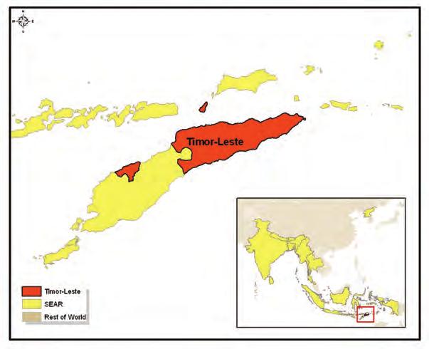 Proportion of population using an improved sanitation facility Timor-Leste 1 Percentage 8 6 4 2 31 43 46.8 49 47 65.5 58.