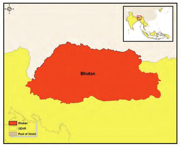 76 Health-related Millennium Development Goals Bhutan Progress: Slow Situation analysis : Bhutan has already achieved the MDG goal of halving the proportion of people without sustainable access to