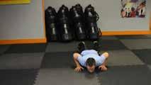 back.   Then perform a normal pushup.