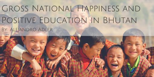 Gross National Happiness is the measure rather than GDP RCT Participation in Wellbeing