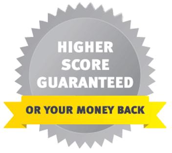 Get a Higher Score on the DAT Guaranteed Higher Score Guaranteed Or Your Money Back The Strongest Guarantee in DAT Prep Guaranteed readiness
