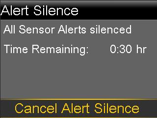 3. Set the Duration time (from 30 minutes to 24 hours) for which the alerts will be silenced, and then select OK. 4. Select Begin.