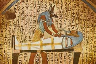 Ancient Egyptians and Embalming Spices like myrrh, cassia, cinnamon, anise, cumin were used to stuff the