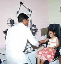 (First Person: A Personal Refl ection by Mr Edward H Brown, page 128) Mr Edward and Mrs Soona Brown at The David Brown Children s Eye Care Centre Little Deeksha, the fi rst patient at Vijayawada