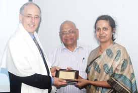 Cognitive Sciences, MIT, USA described his collaboration with eye hospitals in Delhi, Rajasthan and Uttar Pradesh in helping children receive sight-restoring cataract Prof Pawan Sinha surgery, while