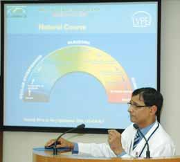 The highlight was a 3-D presentation of teaching slides the fi rst of its kind in Orissa.
