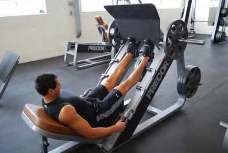 weight back up flexing only at the ankle Your legs can be completely straight or slightly bent during the