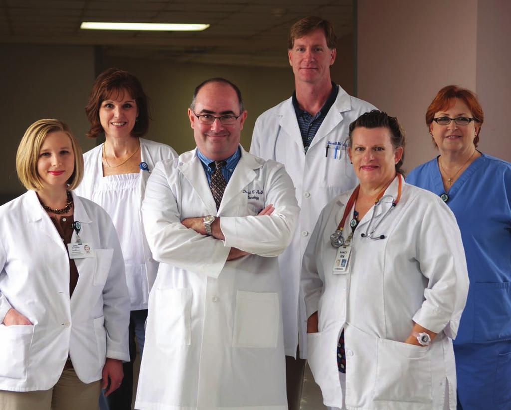 University Hospital s Stroke Team, led by neurologist Harold McGrade, M.D.